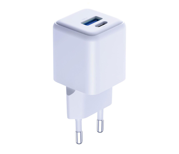 3mk Hyper GaN Charger 20W QC4+ PD PPS USB 1A1C White EU - 1333352 - zdjęcie 3